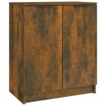 vidaXL Pantofar, stejar fumuriu, 59x35x70 cm, lemn prelucrat vidaXL Pantofar, stejar fumuriu, 59x35x70 cm, lemn prelucrat
