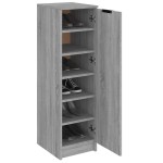 vidaXL Pantofar, gri sonoma, 30x35x100 cm, lemn compozit vidaXL Pantofar, gri sonoma, 30x35x100 cm, lemn compozit