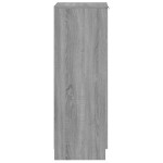 vidaXL Pantofar, gri sonoma, 30x35x100 cm, lemn compozit vidaXL Pantofar, gri sonoma, 30x35x100 cm, lemn compozit
