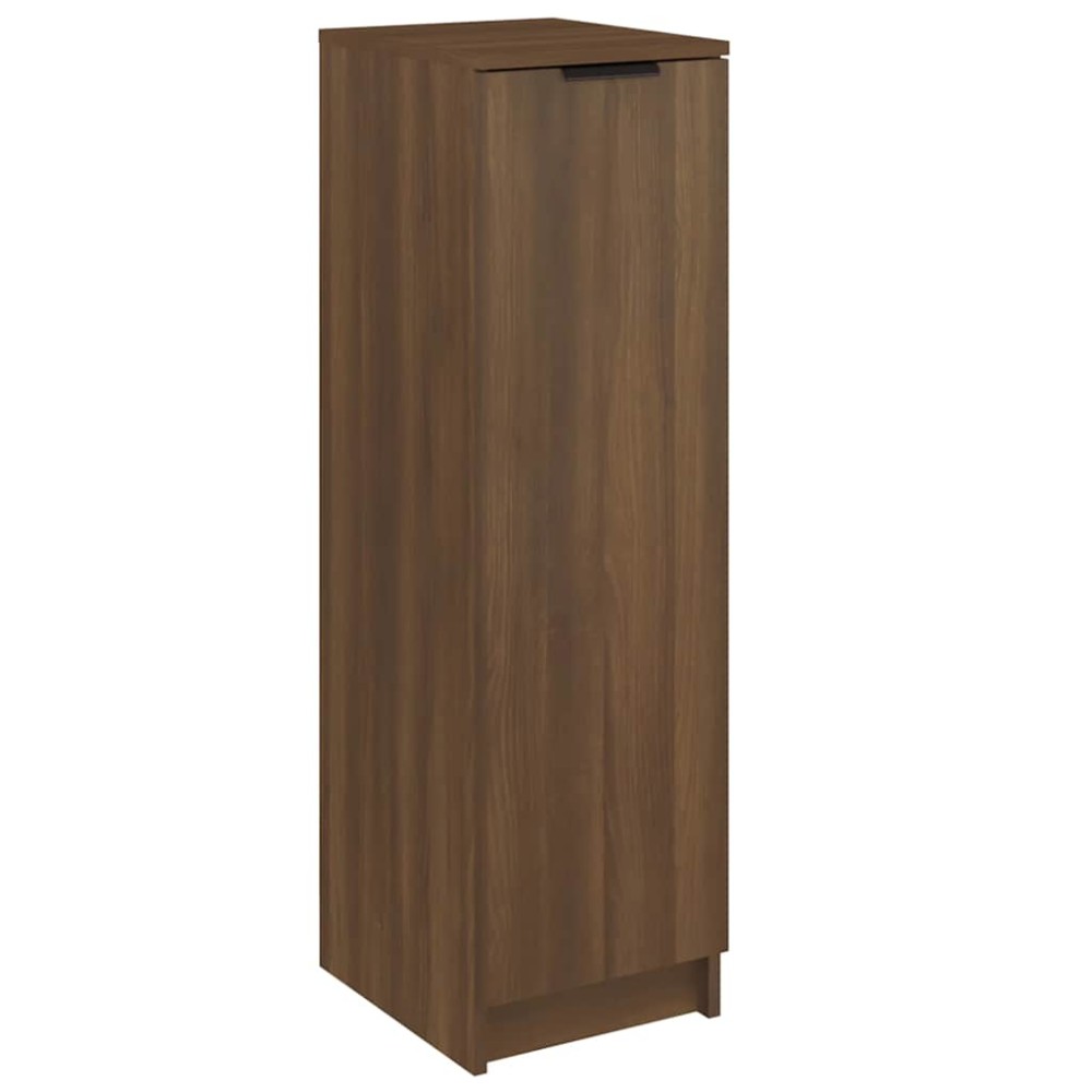 vidaXL Pantofar, stejar maro, 30x35x100 cm, lemn compozit