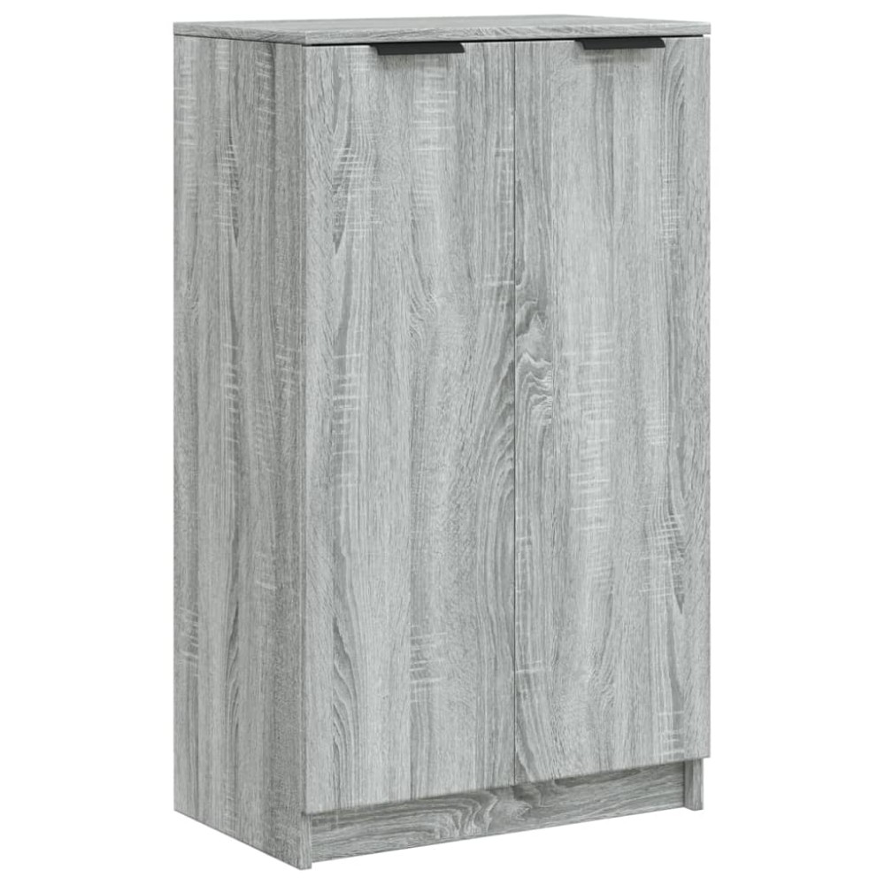 vidaXL Pantofar, gri sonoma, 59x35x100 cm, lemn compozit