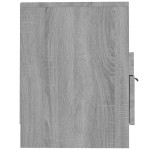 vidaXL Comodă TV, sonoma gri, 150x33,5x45 cm, lemn prelucrat
