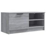 vidaXL Comodă TV, 2 buc., Sonoma gri, 80x35x36,5 cm, lemn prelucrat