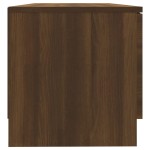 vidaXL Comodă TV, stejar maro, 80x35x36,5 cm, lemn prelucrat vidaXL Comodă TV, stejar maro, 80x35x36,5 cm, lemn prelucrat