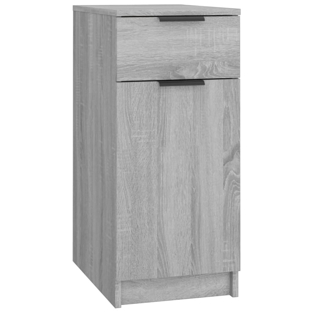 vidaXL Dulap de birou, gri sonoma, 33,5x50x75 cm, lemn prelucrat