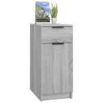 vidaXL Dulap de birou, gri sonoma, 33,5x50x75 cm, lemn prelucrat vidaXL Dulap de birou, gri sonoma, 33,5x50x75 cm, lemn prelucrat