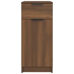 vidaXL Dulap de birou, stejar maro, 33,5x50x75 cm, lemn prelucrat vidaXL Dulap de birou, stejar maro, 33,5x50x75 cm, lemn prelucrat