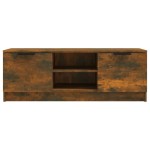 vidaXL Comodă TV, stejar fumuriu, 102x35x36,5 cm, lemn prelucrat vidaXL Comodă TV, stejar fumuriu, 102x35x36,5 cm, lemn prelucrat