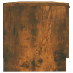 vidaXL Comodă TV, stejar fumuriu, 102x35x36,5 cm, lemn prelucrat vidaXL Comodă TV, stejar fumuriu, 102x35x36,5 cm, lemn prelucrat
