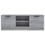vidaXL Comodă TV, gri sonoma, 102x35x36,5 cm, lemn prelucrat vidaXL Comodă TV, gri sonoma, 102x35x36,5 cm, lemn prelucrat
