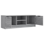 vidaXL Comodă TV, gri sonoma, 102x35x36,5 cm, lemn prelucrat vidaXL Comodă TV, gri sonoma, 102x35x36,5 cm, lemn prelucrat