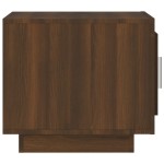 vidaXL Măsuță de cafea, stejar maro, 51x50x45 cm, lemn prelucrat vidaXL Măsuță de cafea, stejar maro, 51x50x45 cm, lemn prelucrat
