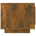 vidaXL Măsuță de cafea, stejar afumat, 102x50x45 cm, lemn prelucrat