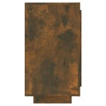 vidaXL Dulap, stejar fumuriu, 80x40x75 cm