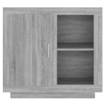 vidaXL Dulap, sonoma gri, 80x40x75 cm