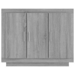 vidaXL Dulap, sonoma gri, 92x35x75 cm, lemn compozit