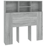 vidaXL Dulap tăblie, gri sonoma, 100x19x103,5 cm vidaXL Dulap tăblie, gri sonoma, 100x19x103,5 cm