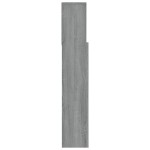 vidaXL Tăblie de pat cu dulap, gri sonoma, 120x19x103,5 cm