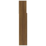 vidaXL Tăblie de pat cu dulap, stejar maro, 120x19x103,5 cm vidaXL Tăblie de pat cu dulap, stejar maro, 120x19x103,5 cm