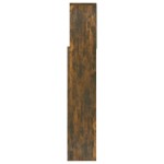 vidaXL Dulap tăblie, Stejar fumuriu, 160x19x103,5 cm