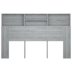 vidaXL Dulap tăblie, gri sonoma, 160x19x103,5 cm vidaXL Dulap tăblie, gri sonoma, 160x19x103,5 cm