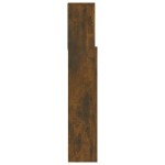 vidaXL Dulap tăblie, Stejar fumuriu, 180x19x103,5 cm