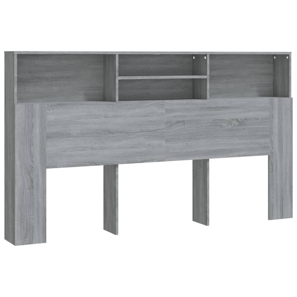 vidaXL Dulap tăblie, gri sonoma, 180x19x103,5 cm