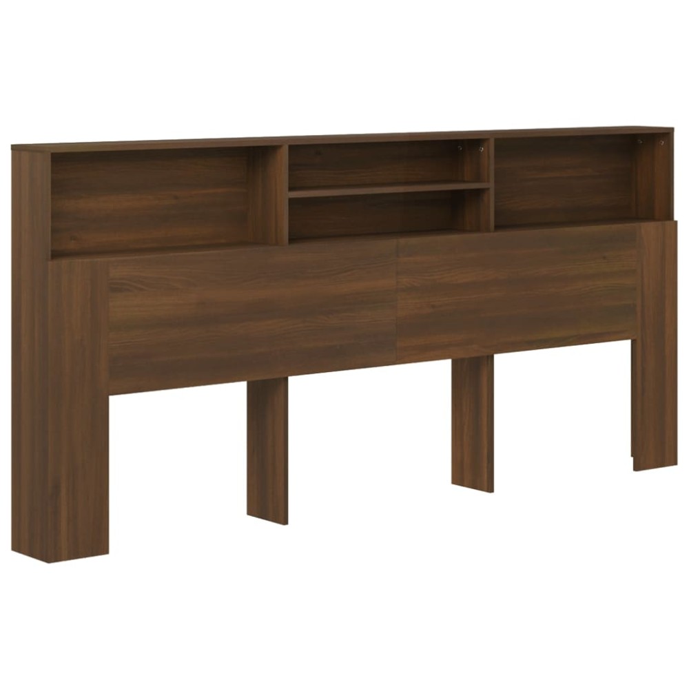 vidaXL Dulap tăblie, stejar maro, 220x19x103,5 cm