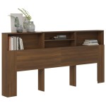 vidaXL Dulap tăblie, stejar maro, 220x19x103,5 cm