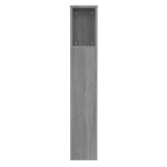 vidaXL Dulap tăblie, gri sonoma, 100x18,5x102,5 cm vidaXL Dulap tăblie, gri sonoma, 100x18,5x102,5 cm