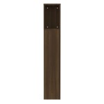vidaXL Dulap tăblie, stejar maro, 100x18,5x102,5 cm