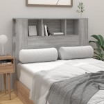 vidaXL Dulap tăblie, gri sonoma, 120x18,5x102,5 cm vidaXL Dulap tăblie, gri sonoma, 120x18,5x102,5 cm