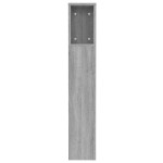 vidaXL Dulap tăblie, gri sonoma, 120x18,5x102,5 cm vidaXL Dulap tăblie, gri sonoma, 120x18,5x102,5 cm