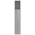 vidaXL Tăblie de pat cu dulap, gri sonoma, 140x18,5x104,5 cm vidaXL Tăblie de pat cu dulap, gri sonoma, 140x18,5x104,5 cm