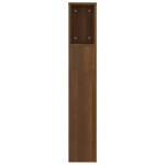 vidaXL Dulap tăblie, stejar maro, 140x18,5x104,5 cm