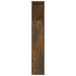 vidaXL Tăblie de pat cu dulap, stejar fumuriu, 180x18,5x104,5 cm vidaXL Tăblie de pat cu dulap, stejar fumuriu, 180x18,5x104,5 cm