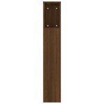 vidaXL Dulap tăblie, stejar maro, 180x18,5x104,5 cm