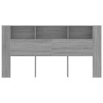 vidaXL Dulap tăblie, gri sonoma, 200x18,5x104,5 cm