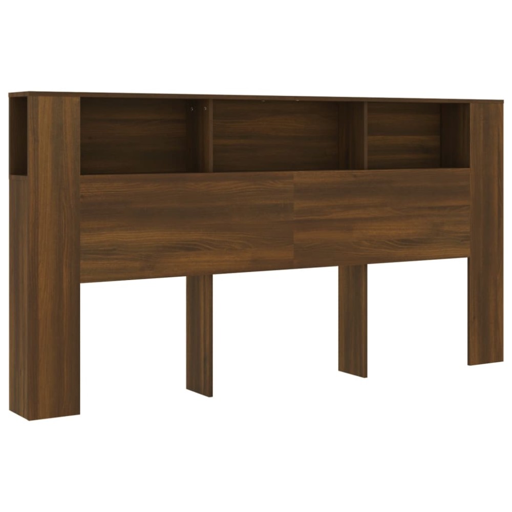 vidaXL Dulap tăblie, stejar maro, 200x18,5x104,5 cm