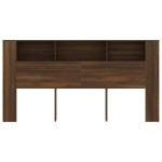 vidaXL Dulap tăblie, stejar maro, 200x18,5x104,5 cm vidaXL Dulap tăblie, stejar maro, 200x18,5x104,5 cm