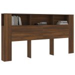 vidaXL Dulap tăblie, stejar maro, 200x18,5x104,5 cm vidaXL Dulap tăblie, stejar maro, 200x18,5x104,5 cm