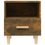 vidaXL Noptiere, 2 buc., stejar fumuriu, 40x35x47 cm vidaXL Noptiere, 2 buc., stejar fumuriu, 40x35x47 cm