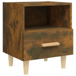 vidaXL Noptiere, 2 buc., stejar fumuriu, 40x35x47 cm vidaXL Noptiere, 2 buc., stejar fumuriu, 40x35x47 cm
