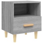 vidaXL Noptiere, 2 buc., gri sonoma, 40x35x47 cm vidaXL Noptiere, 2 buc., gri sonoma, 40x35x47 cm