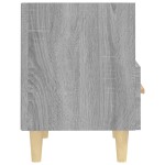 vidaXL Noptiere, 2 buc., gri sonoma, 40x35x47 cm vidaXL Noptiere, 2 buc., gri sonoma, 40x35x47 cm