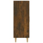 vidaXL Servantă, stejar fumuriu, 70x34x90 cm, lemn prelucrat