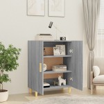 vidaXL Servantă, gri sonoma, 70x34x90 cm, lemn prelucrat