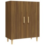 vidaXL Servantă, stejar maro, 70x34x90 cm, lemn prelucrat
