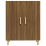 vidaXL Servantă, stejar maro, 70x34x90 cm, lemn prelucrat
