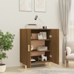 vidaXL Servantă, stejar maro, 70x34x90 cm, lemn prelucrat